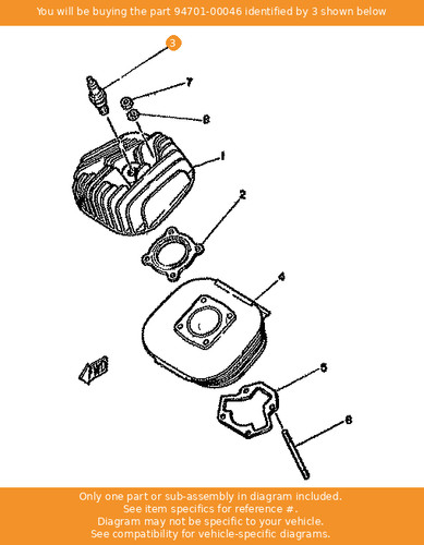 Yamaha plug spark - plug,,