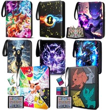 For Pokemon Trading Cards Album Folder 400/900 Pockets Card Binder Holder Gift