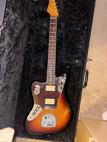 Fender jaguar sunburst kurt - jaguar,