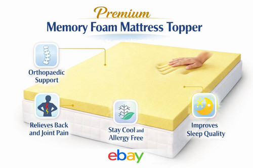 Memory foam mattress - foam,