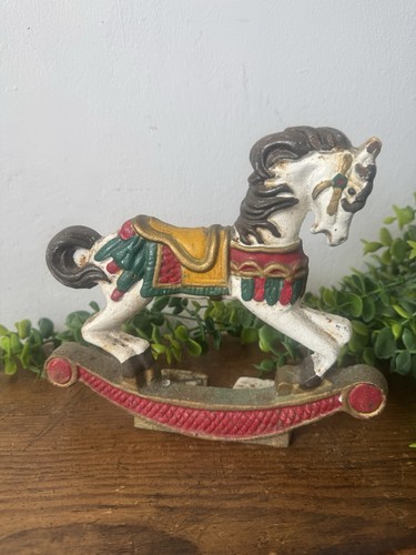 Vintage rocking horse cast - horse,