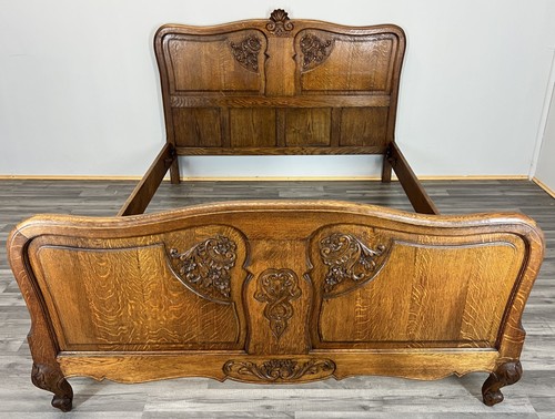 Bed vintage french louis xvi - vintage,