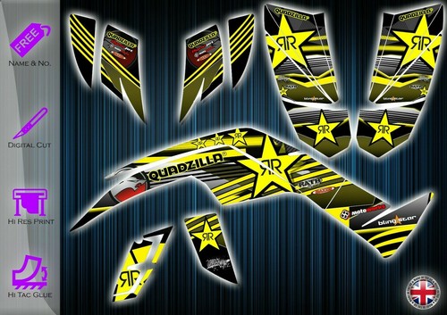 Quadzilla 450 sport stickers - quadzilla,