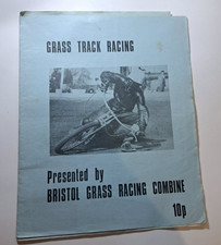 GRASS TRACK RACING PROG-