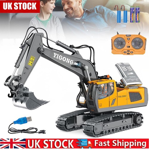 Remote control toy excavator - control,