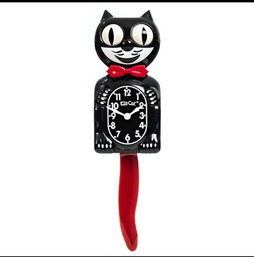 Kit cat klock black and - kit,