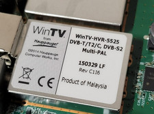 Hauppauge WinTV-HVR-5525 DVB-T/T2/C, DVB-S2 Multi-Pal TV Tuner Capture Card