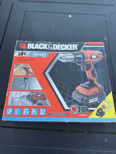 Black decker hp188f4lk high - black,
