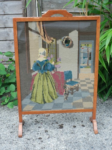 Antique hand embroidered - hand,