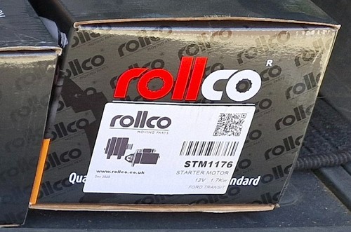 Rollco starter motor - starter,