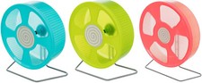 TRIXIE 8" 20 CM SYRIAN HAMSTER WHEEL LARGE WITH STAND CAGE TOY 61010 3 COLOURS