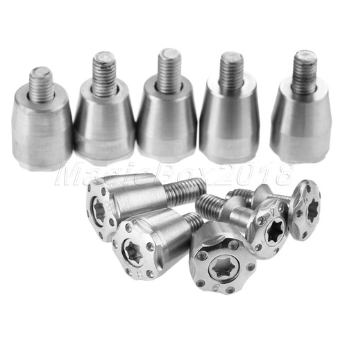 Silver golf weight screw - golf,