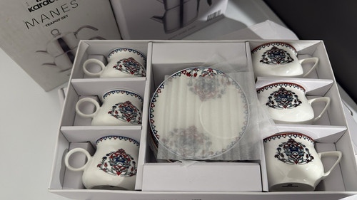 Karaca tea cup - saucer, set