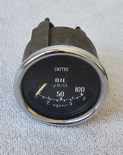 Smiths oil pressure gauge - oil, 55mm