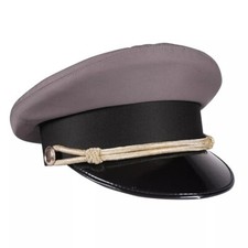 Grey Chauffeur Hat Drivers