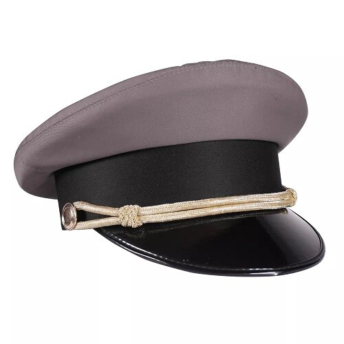 Grey chauffeur hat - hat, drivers