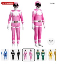 Brand New never worn Power Ranger Party Costume Small adults or XXL child