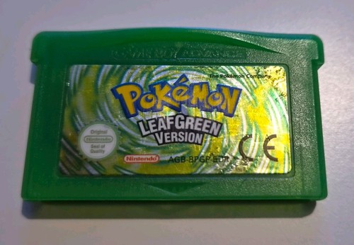 Pokemon leaf green version gba - pokemon,