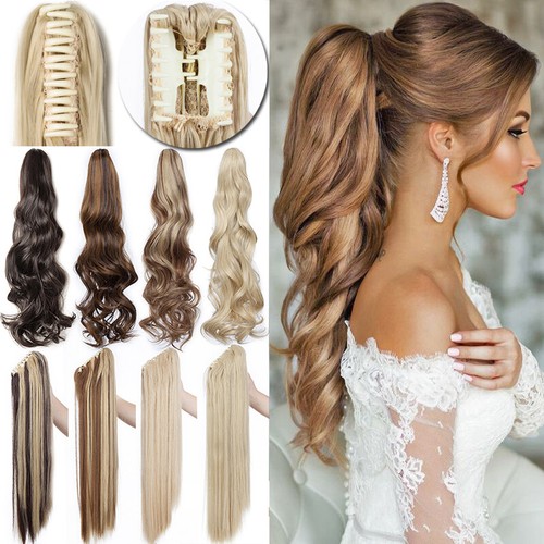 Real thick hair claw - hair, ponytail
