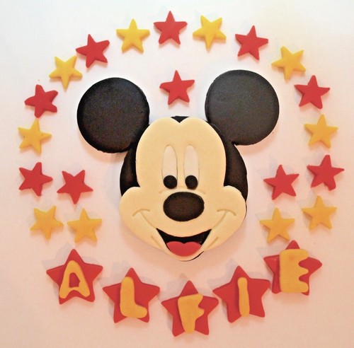 Edible mickey mouse cake - edible,