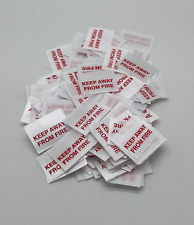 KEEP AWAY FROM FIRE  clothing