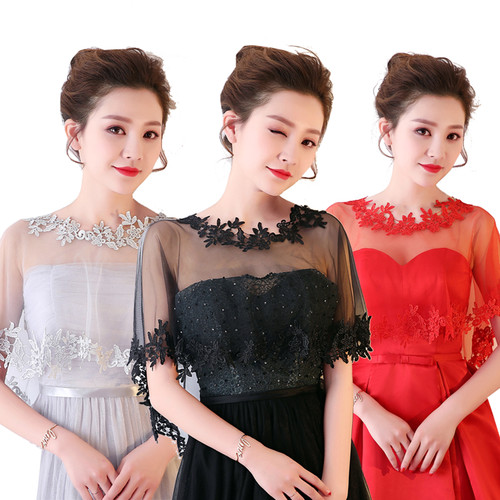 Bride lace shawl - shawl, bolero
