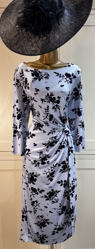 Jacques vert blue dress - uk,