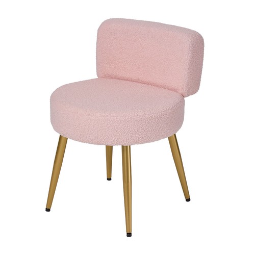 Velvet dressing table - velvet, stool