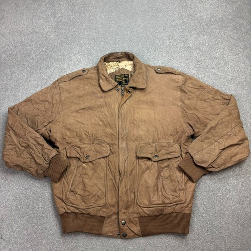 Leather flying jacket adult - jacket,