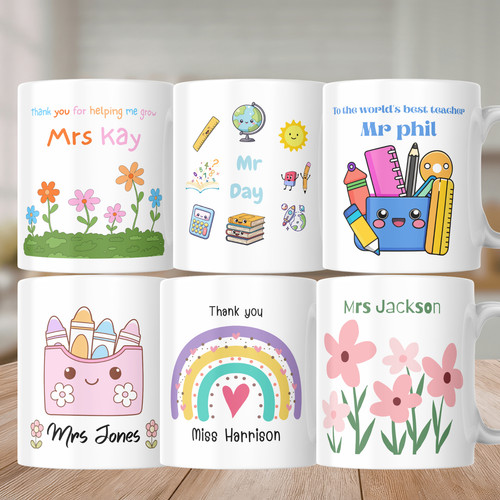 Personalised thank you teacher - personalised,
