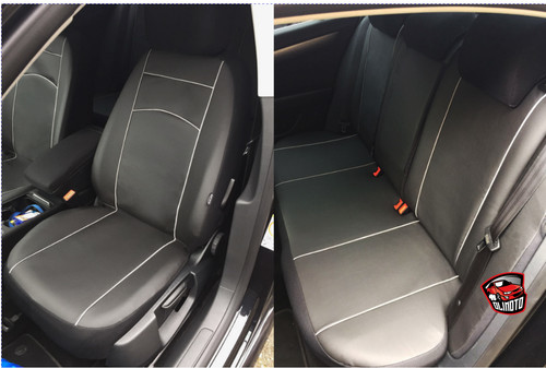 Eco leather tailored - set, seat