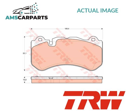 Brake pads set - brake, pad