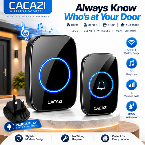 Wireless door bells waterproof - door,