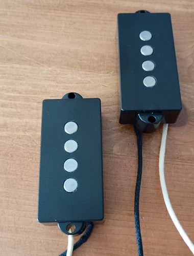 Catswhisker pickups bass - p,