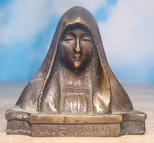 Virgin Mary Ava Maria Bronze