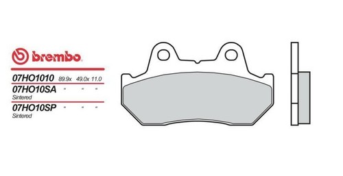 Front brake pads brembo - front,