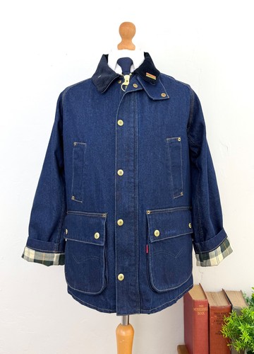 New barbour levis navy - x,