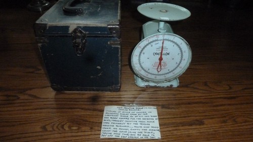 Chatillon coin counting scale - chatillon,