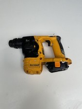 Dewalt DC213 cordless SDS hammer drill with battery converter