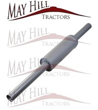 Silver Manifold Exhaust Silencer Muffler for Ford Fordson Major Super Tractor
