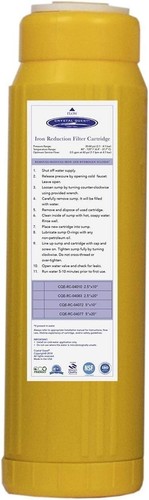 Crystal quest iron filter - crystal,