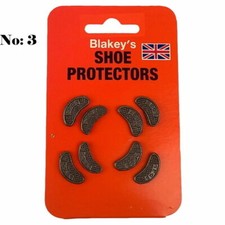 Shoe Protectors Segs No.3 Blakey's Segs Heel Plates  Metal Shoe Toe Heel &Toe