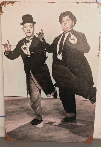 Laurel and hardy vintage style - and,