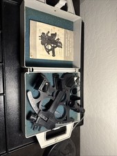 Davis Instruments Mark 12 Master Marine Micrometer Sextant w/Case & Manual 1978