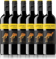 Yellow Tail wine Shiraz Australian Red Wine case of 6 x 75cl