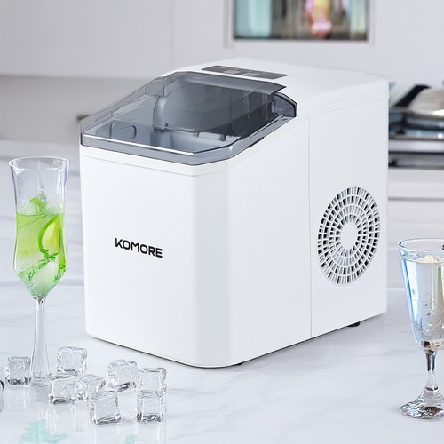Ice maker machine - ice, counter