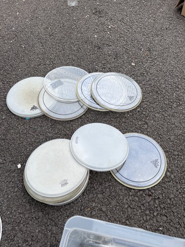 Used drum heads - used,