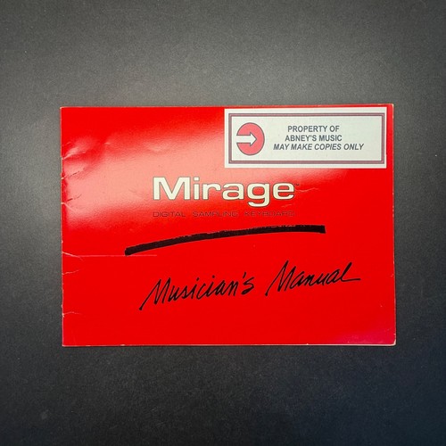 Vintage ensoniq mirage digital - vintage,