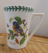 Portmeirion Botanic Garden Birds -  Baltimore Oriole Mug - 10 OZ ENGLAND