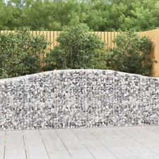 Lechnical Mesh Wire Panels,Aviary Mesh,Arched Gabion Basket 400x50x80/100  M3H8